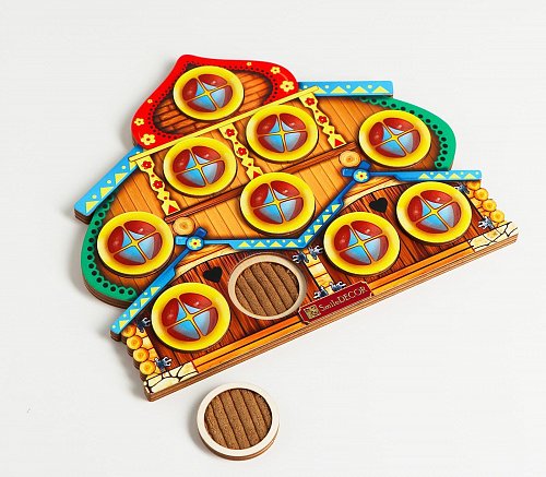 Тактильная игра Теремок