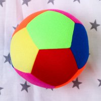 Развивающая игрушка Мягкий мяч цветной